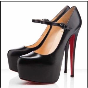 Louboutin Pumps Lady Daffodil Mary Jane